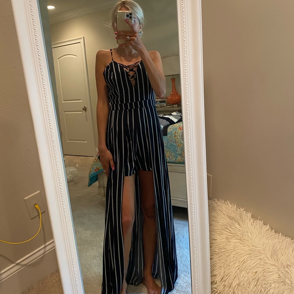 American Eagle long jumpsuit/ romper